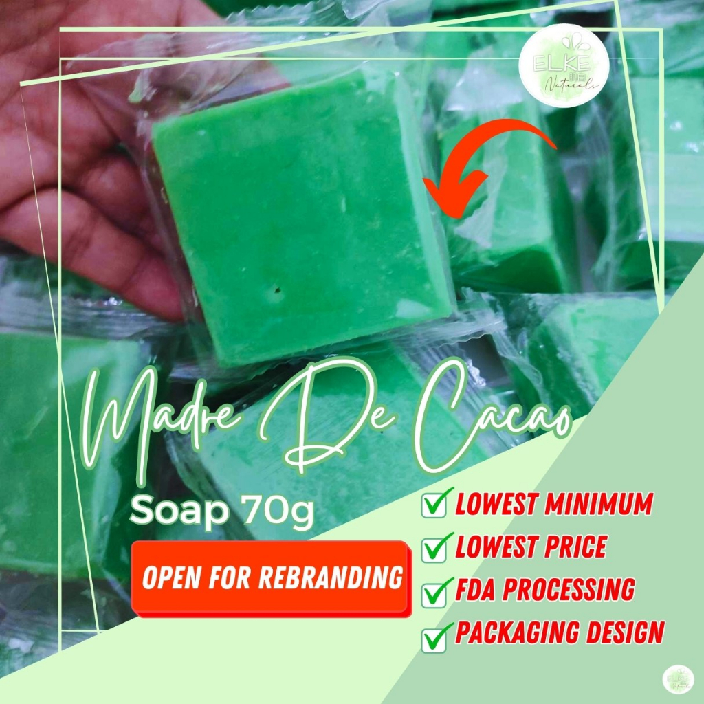 Madre De Cacao Soap 70g Shopee Philippines