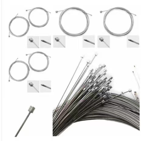 MTB Bike Gear Bicycle Brake Line Shift Shifter Gear Brake Cable Core Wire 1.75m
