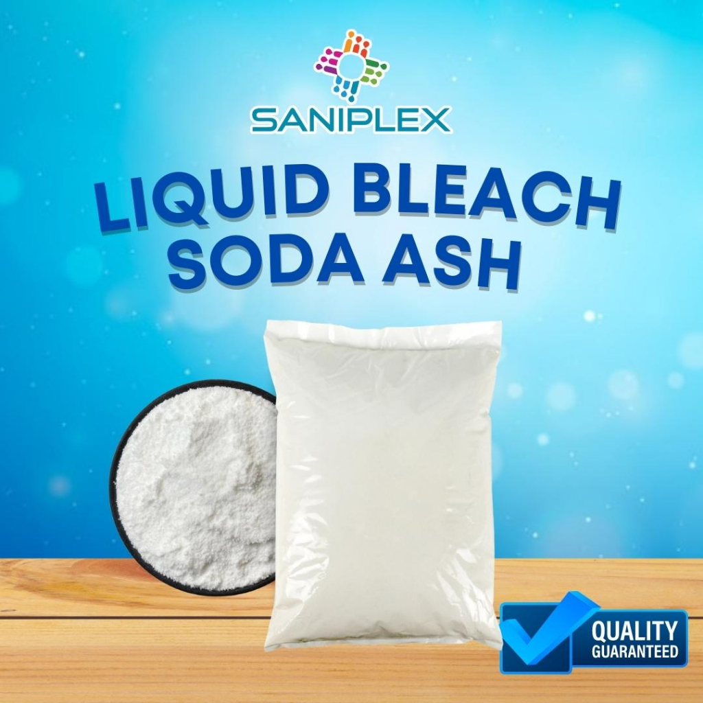 Saniplex Soda Ash 1kg Washing Soda Helps Improve Bleaching Performance for Liquid Bleach DIY Kit