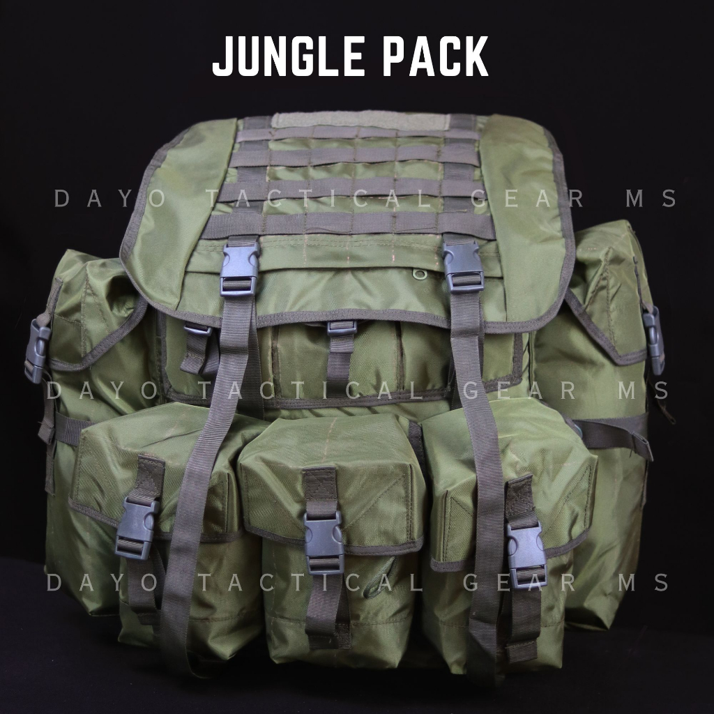 DAYO Jungle Pack Complete Sizes & Designs with Regular/Quick Release ...