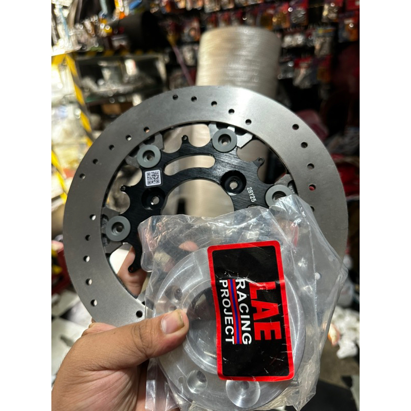 ventilated disc and non ventilated disc with qr code and adaptor 50a ...
