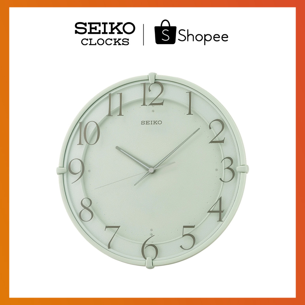 SEIKO WALL CLOCK QXA778M Quiet Sweep Seconds Hand, Diameter 30.7cm