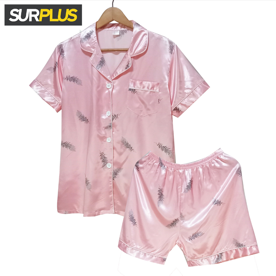 Surplus Ladies' Satin Shorts Set | Shopee Philippines