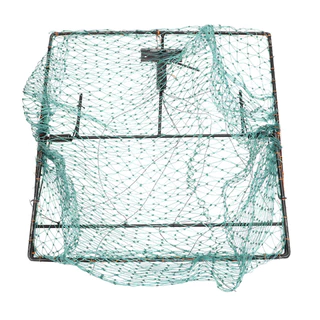 Winter Ice Fishing Net Trap Mesh Luminous Bead Netting Fish Net Tackle  Design Copper Shoal Cast Gill Nets For Fishing Traps