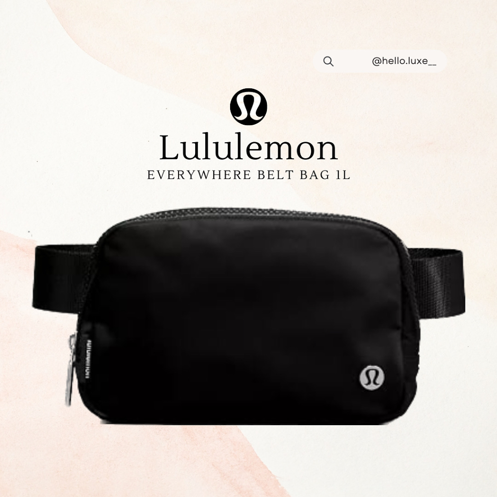 Edmonton Oilers lululemon Black Everywhere Belt Bag 1L – ICE District  Authentics