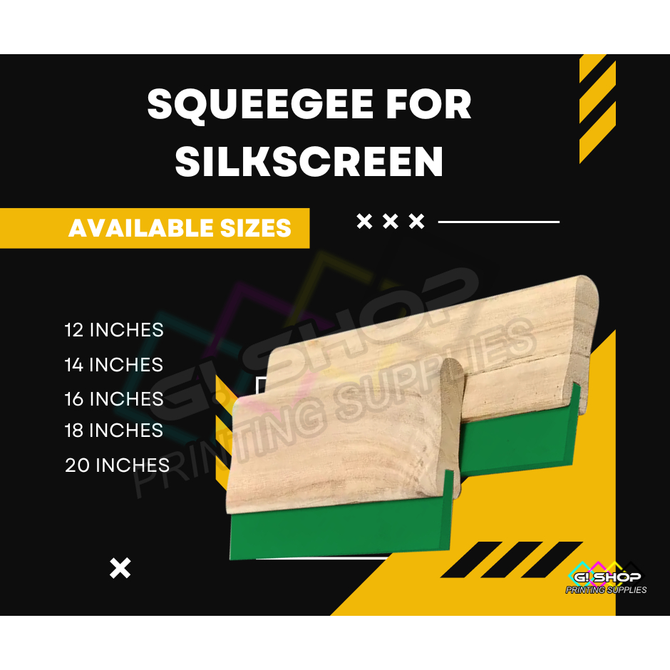 Squeegee for Screen Printing Silk Screen with Wooden Handle 75 ...