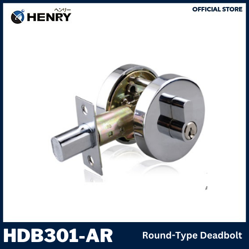 ROUNDTYPE DEADBOLT HDB301AR (HENRY) Shopee Philippines
