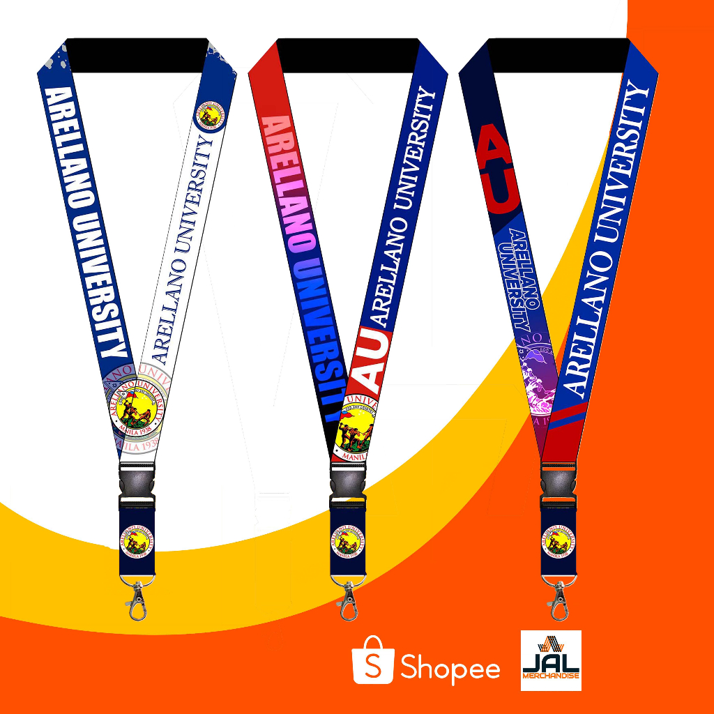 Arellano University ID Lace / ID Lanyard Design / ID Sling | Shopee ...