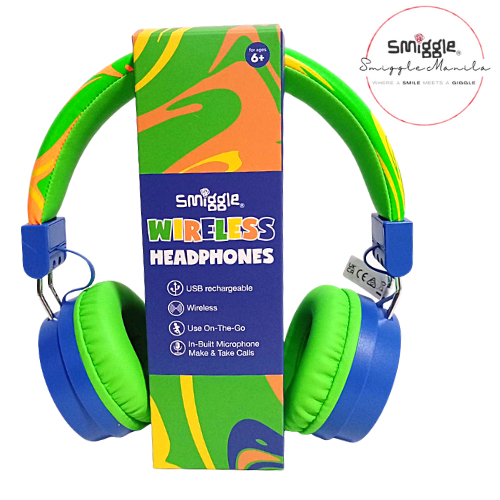 Smiggle Authentic Headphones Wireless Headsets for Kids on Ear bluetooth headphone ages 6 Shopee Philippines