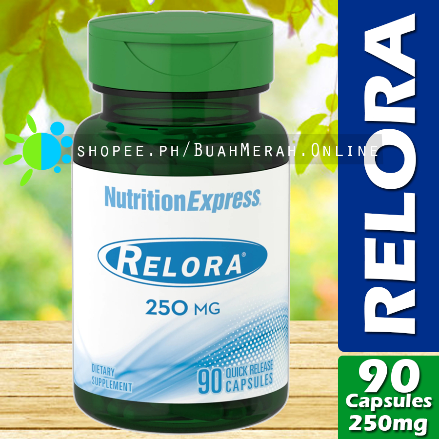RELORA 250mg x 90 Capsules Nutrition Express Supplement Shopee