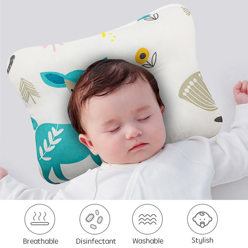 iBaby Anti Flat Pillow Baby Pillow Premium Soft Pillow Flat Head