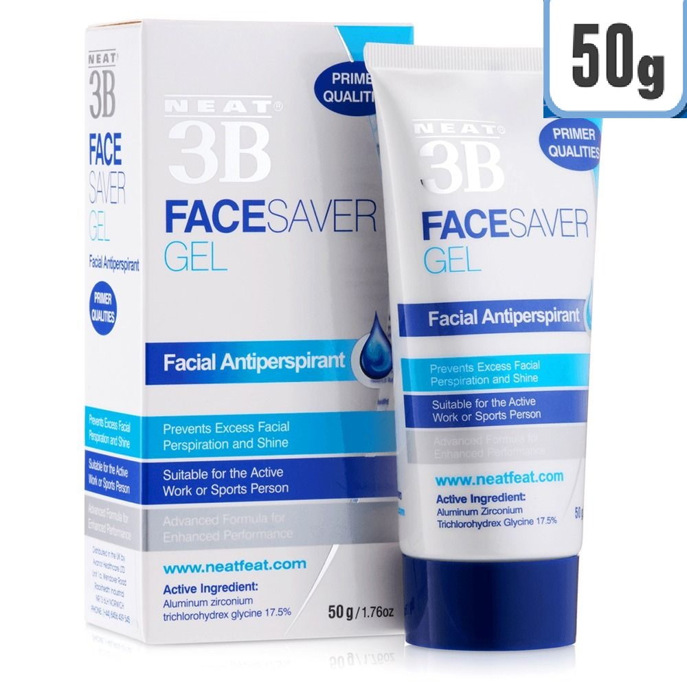 NEAT 3B Face Saver Gel Antiperspirant Primer 50g, 1.76 Fl Oz Shopee