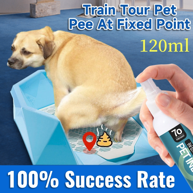 70 Present Pet Defecation Inducer Potty Spray Training Dog Pet Pee