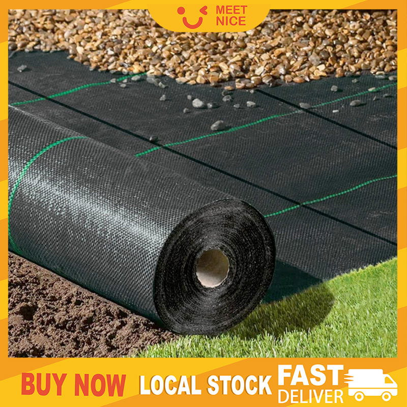 Garden Weed Barrier Fabric High Density Woven Landscape Fabric Premium ...