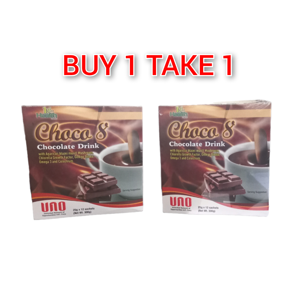 UNO CHOCO 8 DRINK BUY 1 TAKE 1 (12 sachets per Box) | Shopee Philippines