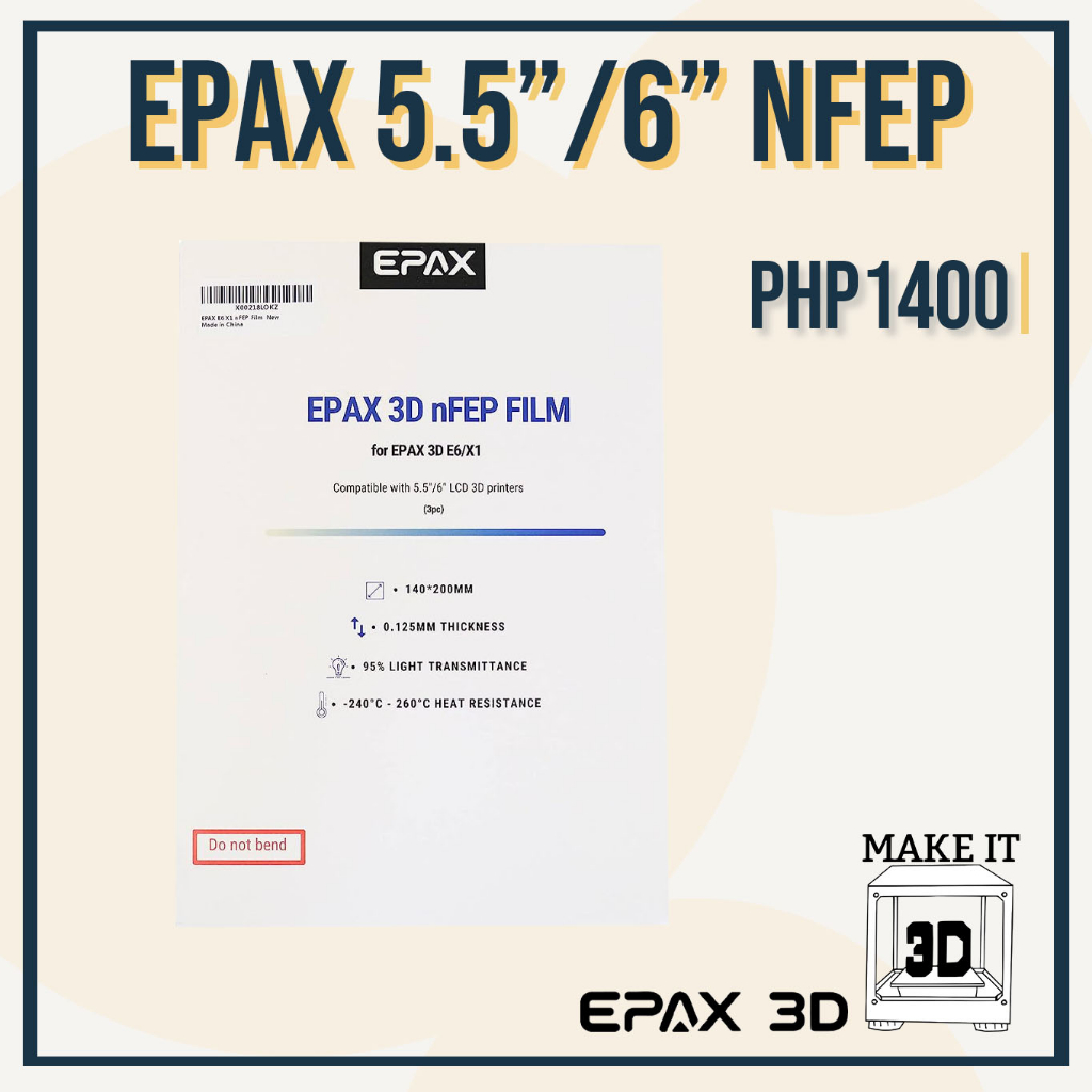 EPAX Premium nFEP Film for 5.5