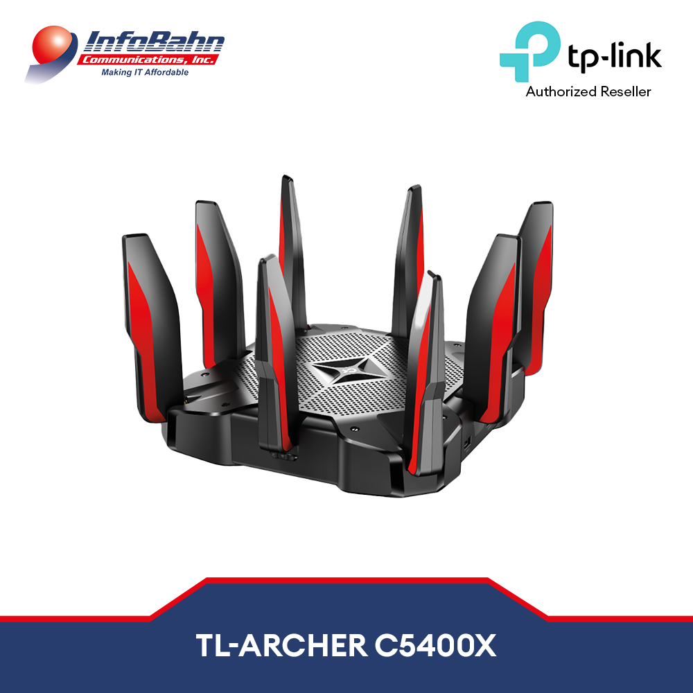 TP Link Archer C5400x Ac5400 Mu-Mimo Tri-Band Gaming Router | C5400x ...