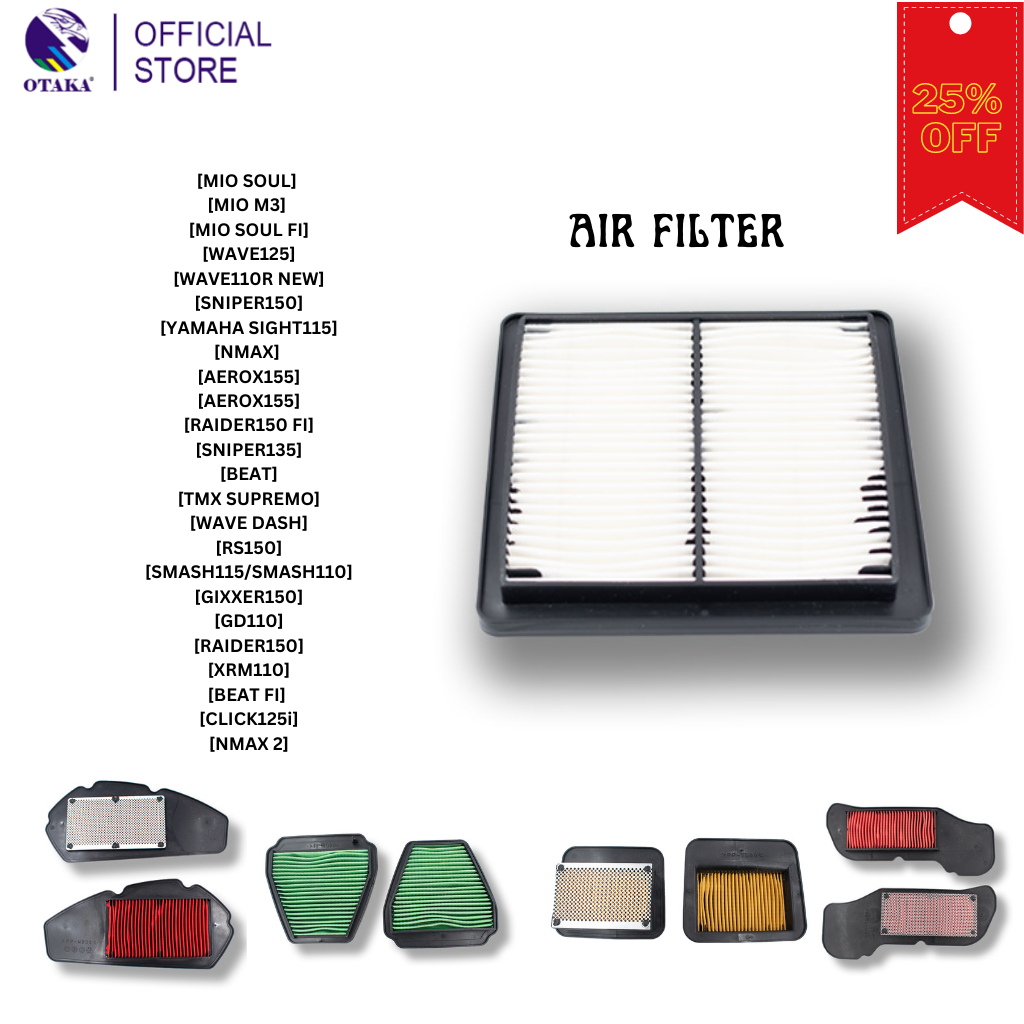 Otaka Air Filter Motorcycle Japan Shopee Philippines