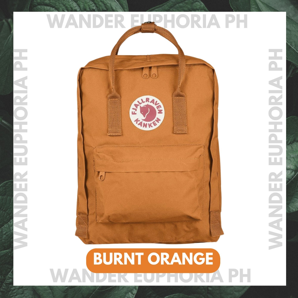 Fjallraven burnt orange best sale