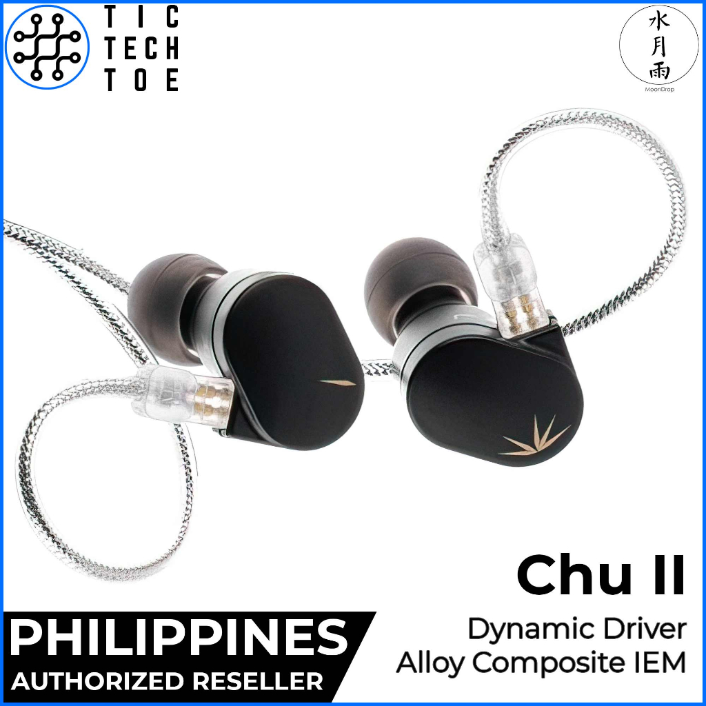 Moondrop CHU II 2 Dynamic Driver Aluminum Alloy Shell Detachable Cable ...