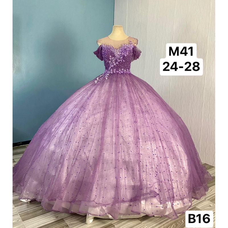 Purple Belle Princess Dress Costume For Toddlers – Complete Set With Crown & Wand (Size 4T) - View #10