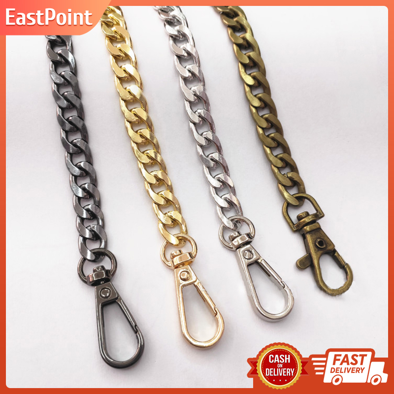 Metal Bag Straps Shoulder Bag Strap Crossbody Bag Belt Handbag Chain