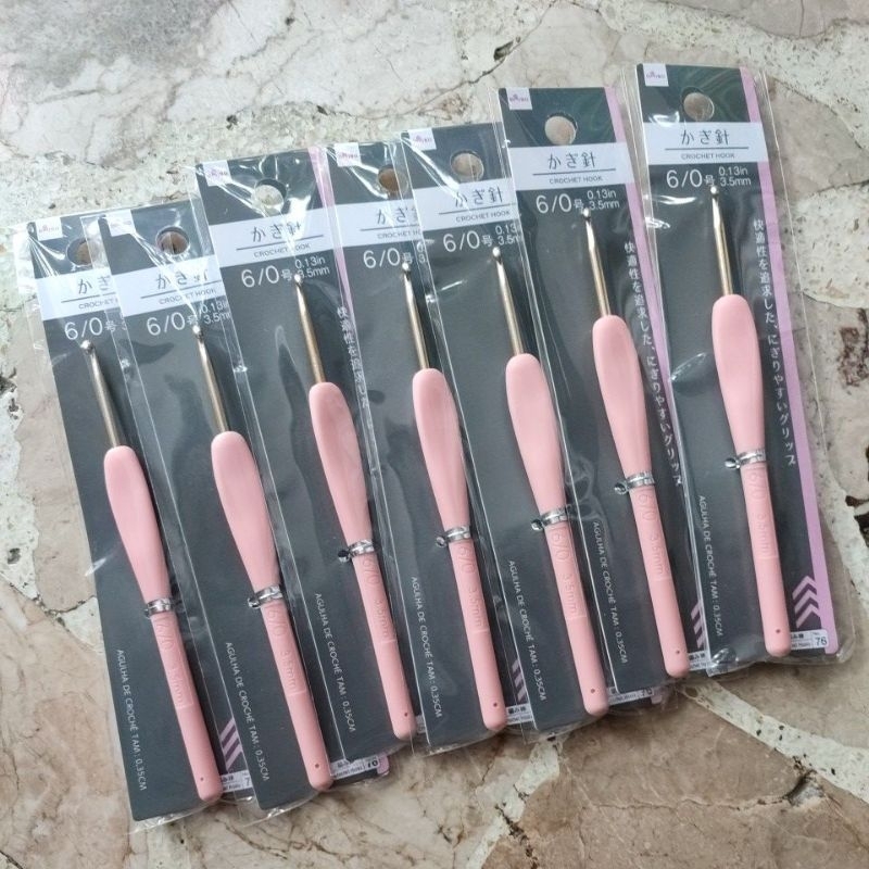 Daiso Crochet hooks (daiso korea/japan) Shopee Philippines