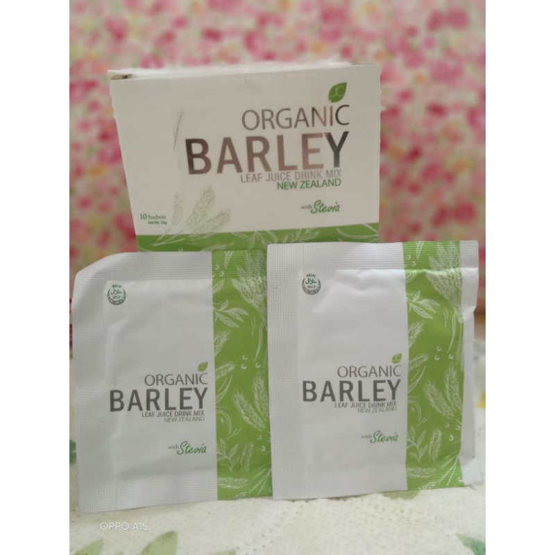 Organic Barley Leaf Juice Drink Mix Food Supplement Shopee Philippines