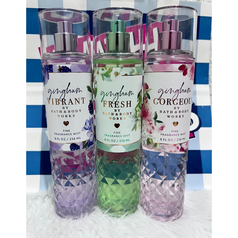 BATH & BODY WORKS GINGHAM NEW SCENT Shopee Philippines