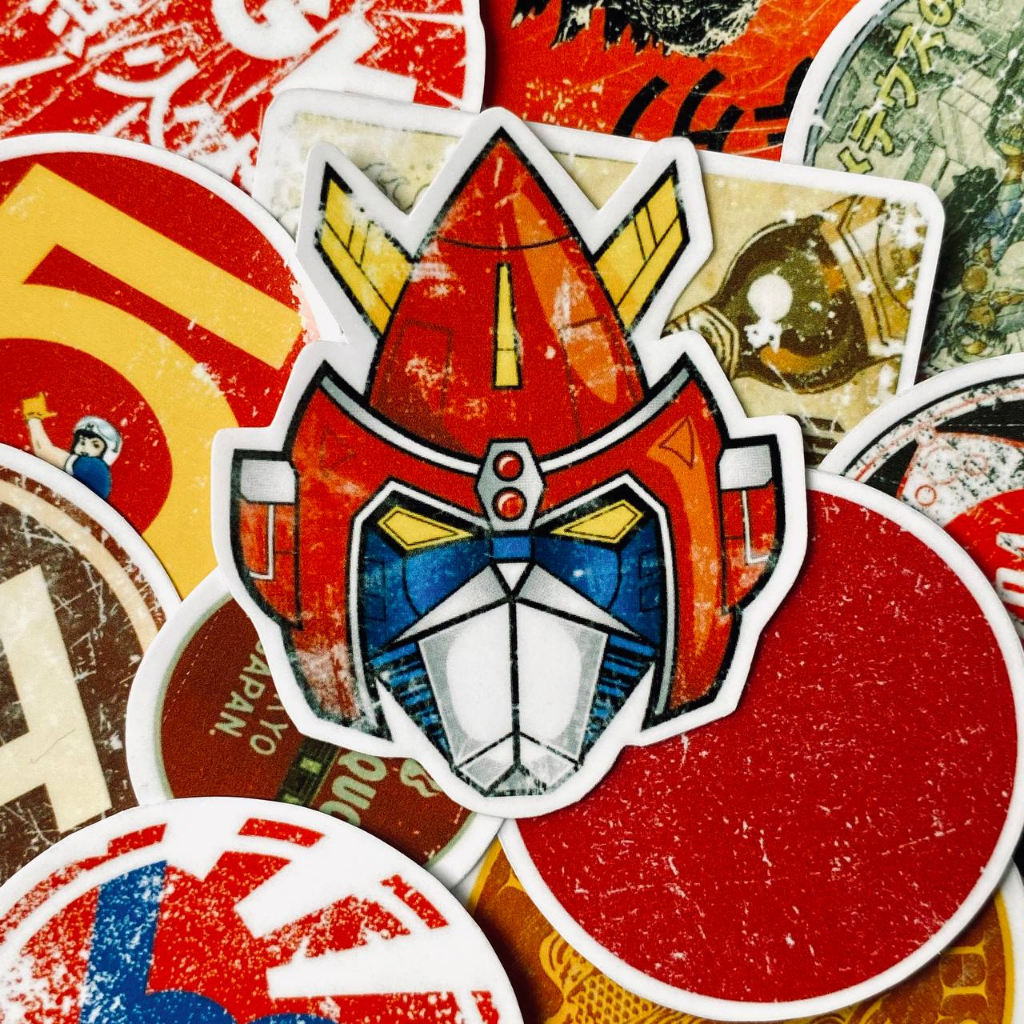 17PCS JAPANESE VINTAGE STYLE QUALITY STICKERS | Shopee Philippines
