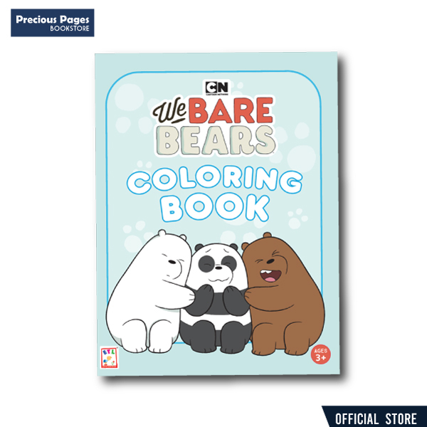 We Bare Bears Coloring Book Ages 3+ | Shopee Philippines