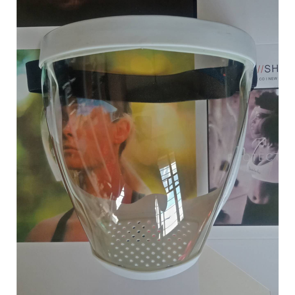 Transparent Full Faceshield Reusable Dustproof Anti-fog Mask HD Safety ...