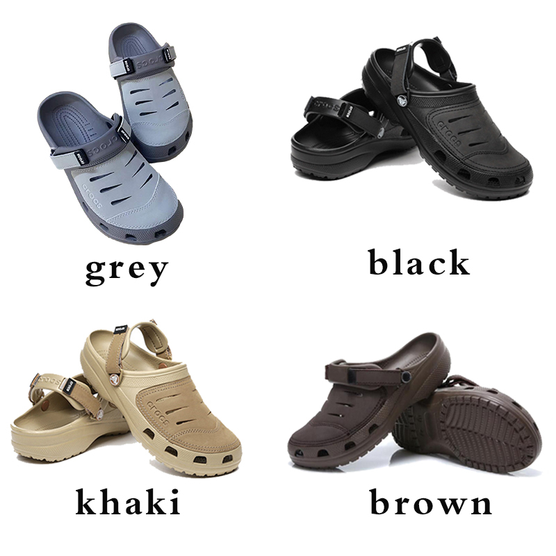 Classic Crocs yukon men's cowhide shoes fashionable business daily ...