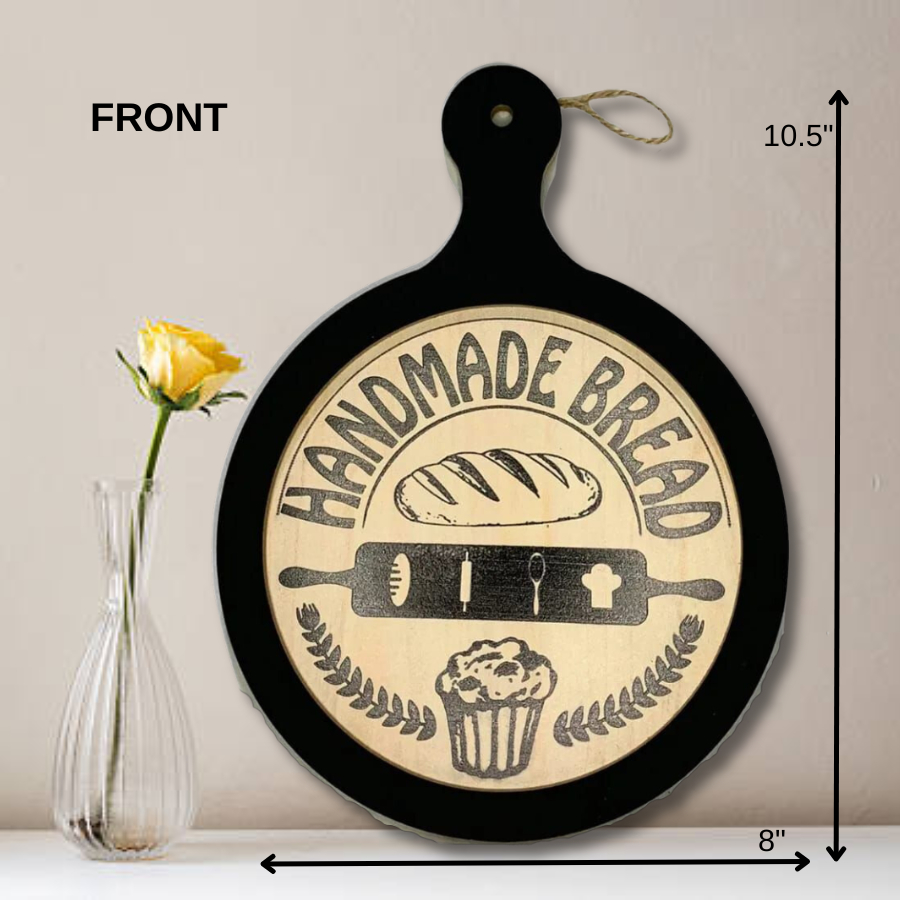 Decors and Beyond Homemade Fresh Bread Kitchen Wall & Shelf Sign ...