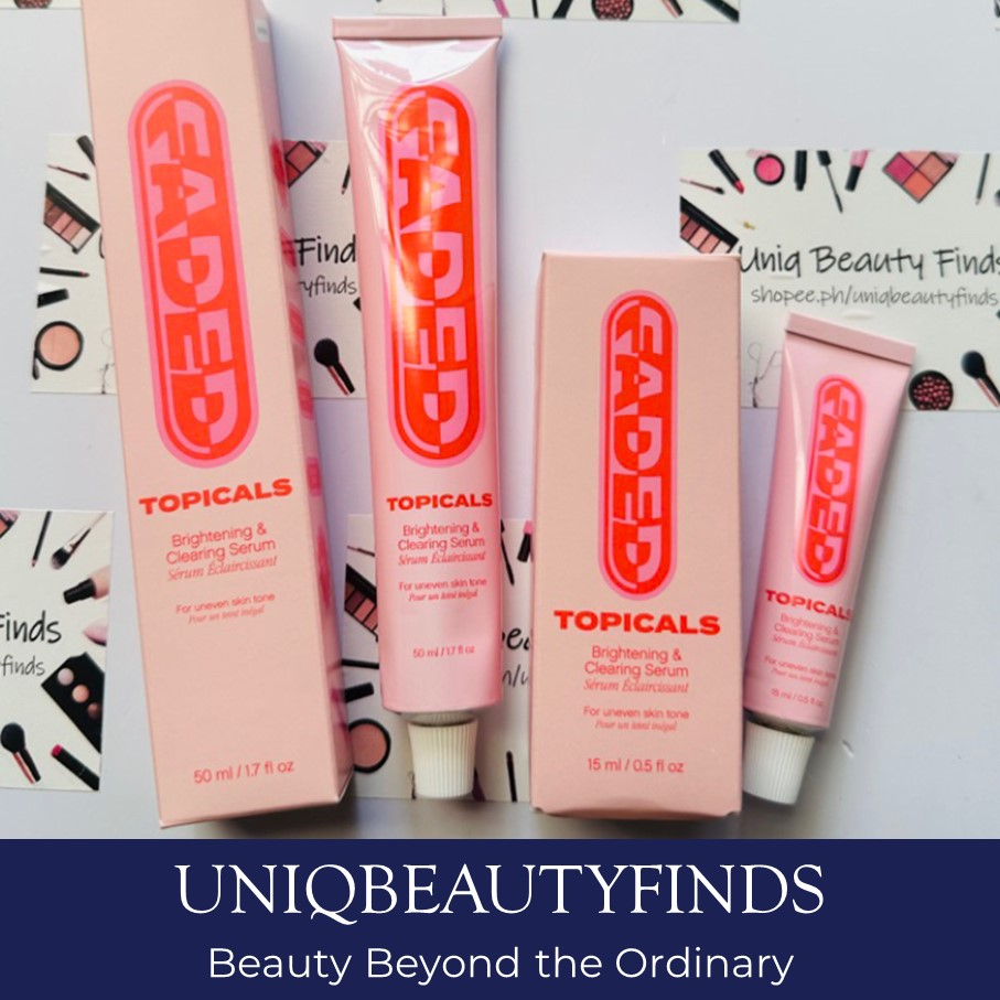 Authentic Topicals Faded Brightening and Clearing Serum Shopee Philippines