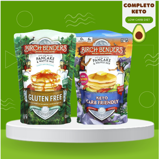 Completoketo Birch Benders, Pancake & Waffle Mix, Keto, 10 oz (283 g