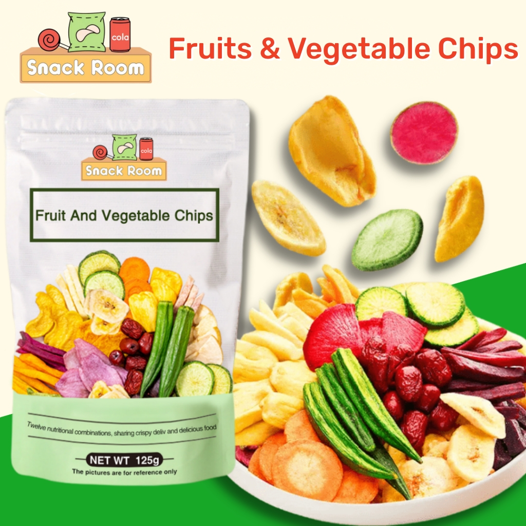 12 in 1 Dried fruits and vegetables chips mix healthy crispy fruits