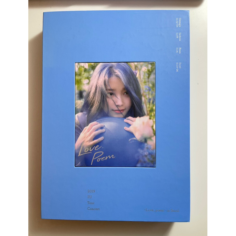 IU Love Poem Tour Blu Ray COMPLETE INCLUSIONS UNSEALED | Shopee Philippines