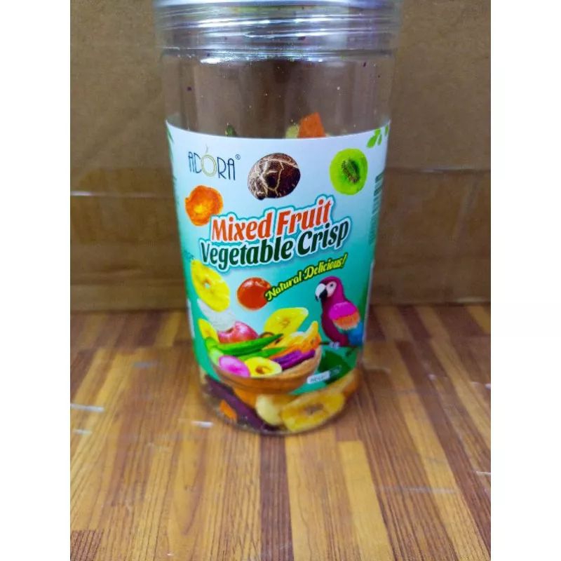 ADORA DRIED MIXED FRUITS & VEGETABLE CRISP 128G Shopee Philippines