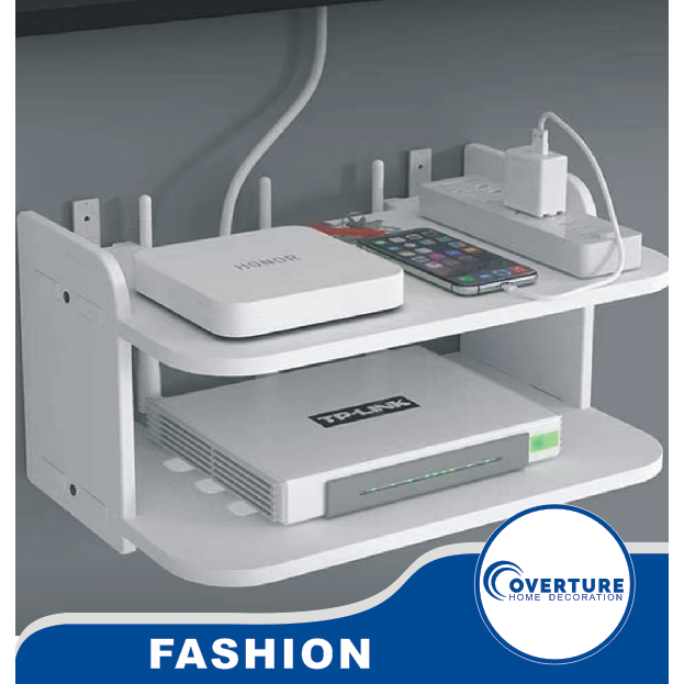 WR0001 Wall set top box rack punching living room TV router atorage