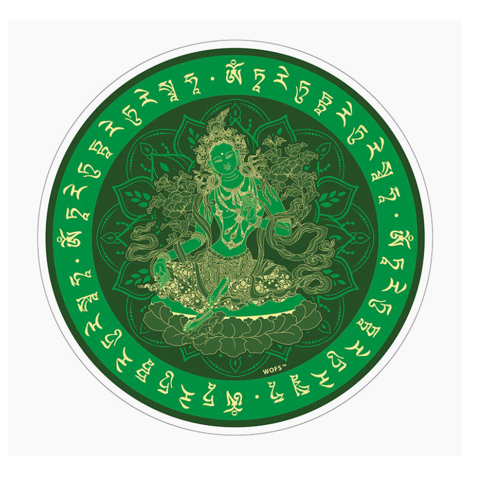Green Tara Window Sticker | Shopee Philippines