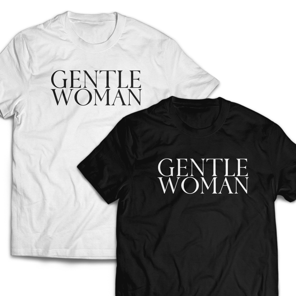 Gentlewoman T-shirt Cotton Round Neck Unisex | Shopee Philippines