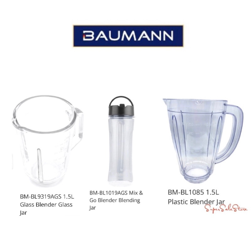 Baumann Plastic /Glass Blender Jar Replacement Shopee Philippines