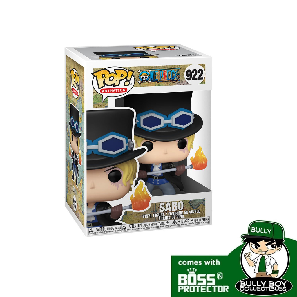 Funko Pop! Animation One Piece - Sabo 922 With Boss Protector (NON-MINT ...