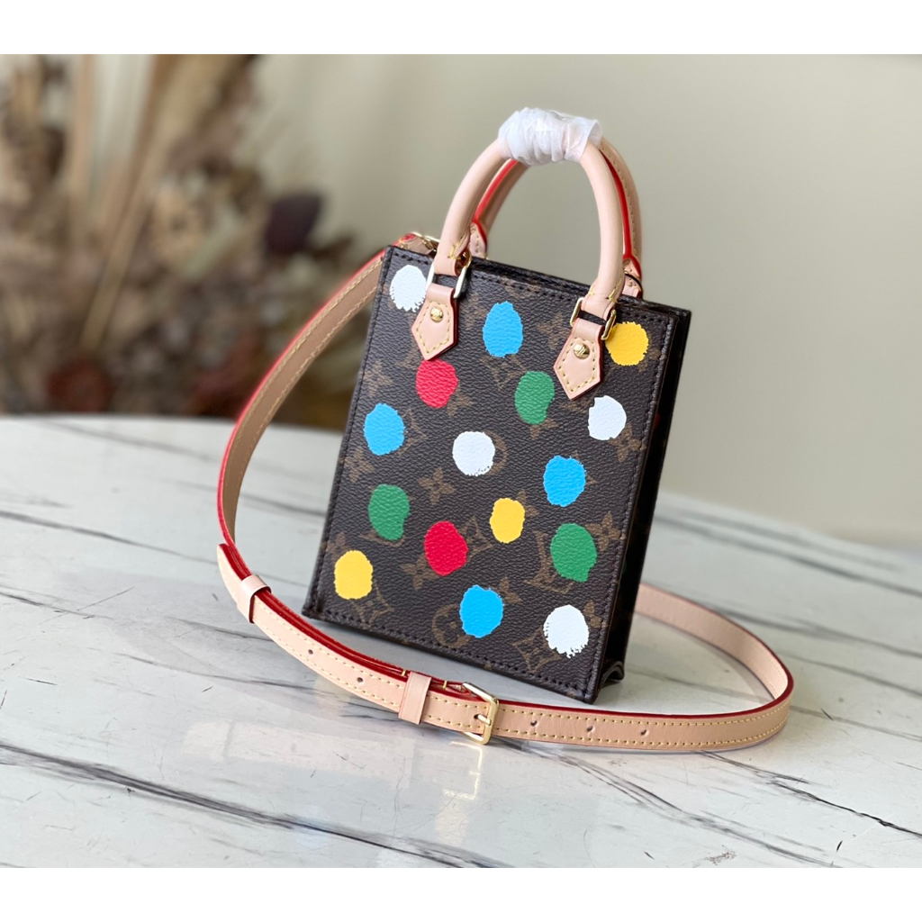 LV YAYOI KUSAMA PETIT SAC PLAT LV YAYOI KUSAMA SAC PLAT LV SAC PLAT