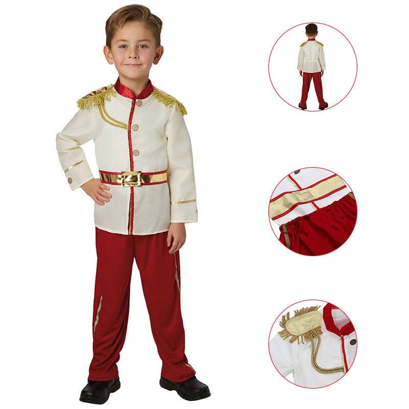 United Nations England Anime Snow White Prince Charming Cosplay Costume ...