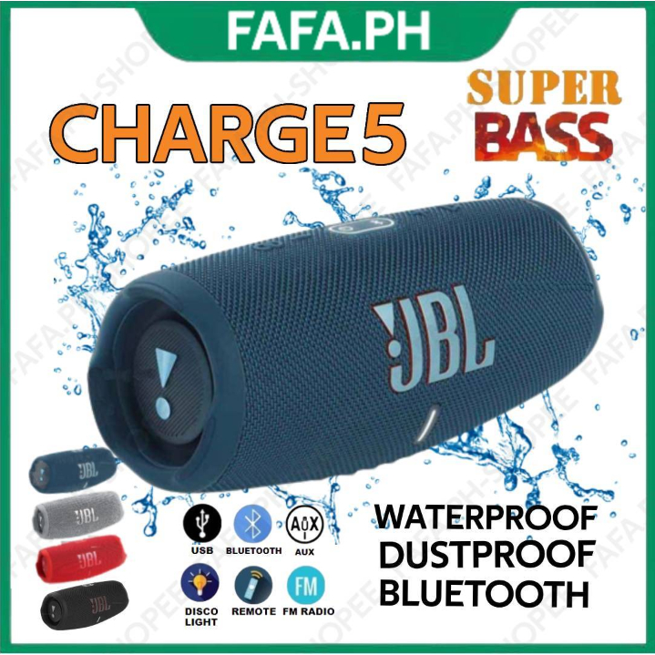 Charge 5 [Good Quality] Bluetooth Speaker Portable Speaker Waterproof