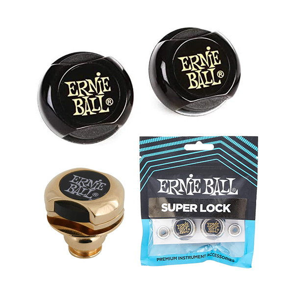 ERNIE BALL 4601 ERNIE BALL Guitar/Bass Strap Pin SUPER LOCKS BLACK Shopee Philippines