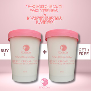 SY Glow Whitening Beauty Set 30 - 10x Ice Cream Lotion | Body Whitening ...