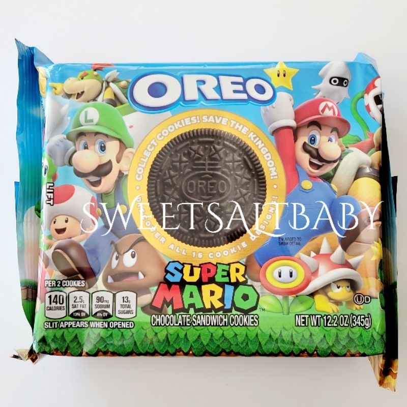 Oreo Super Mario Limited Edition Cookies (345g) | Shopee Philippines